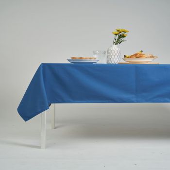 ผ้าปูโต๊ะ ผ้าคลุมโต๊ะ สี Beige Sapphire ขนาด 130 x 145 cm